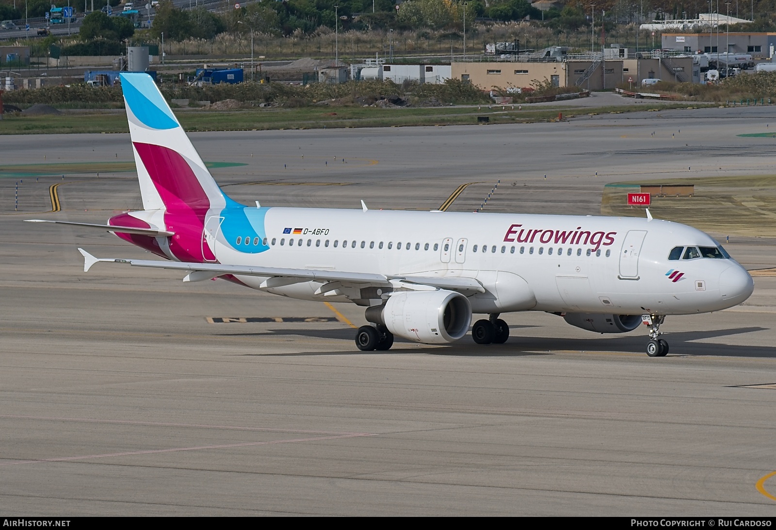 Aircraft Photo of D-ABFO | Airbus A320-214 | Eurowings | AirHistory.net #822111