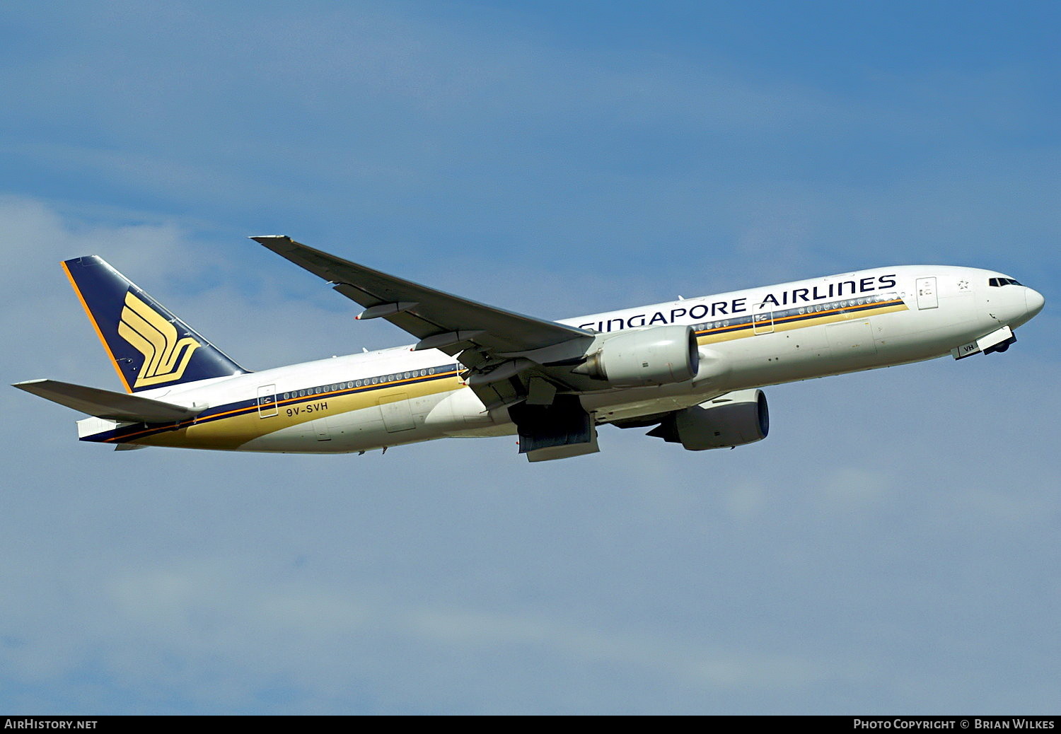 Aircraft Photo of 9V-SVH | Boeing 777-212/ER | Singapore Airlines | AirHistory.net #822127