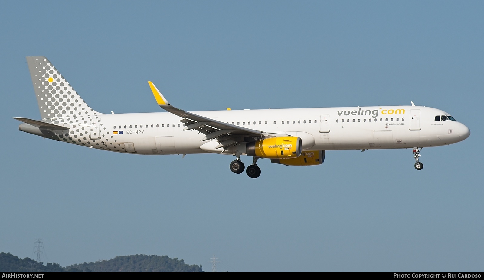 Aircraft Photo of EC-MPV | Airbus A321-231 | Vueling Airlines | AirHistory.net #822139