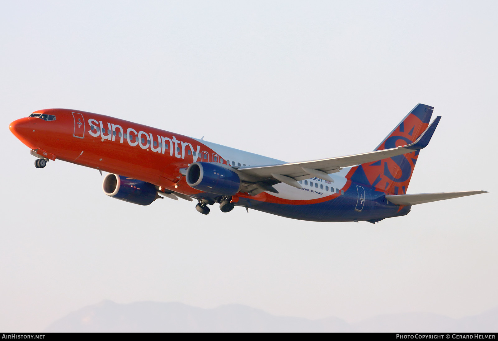 Aircraft Photo of N836SY | Boeing 737-8KN | Sun Country Airlines | AirHistory.net #822162