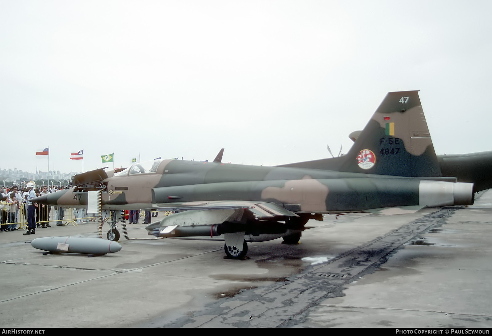 Aircraft Photo of 4847 | Northrop F-5E Tiger II | Brazil - Air Force | AirHistory.net #822164