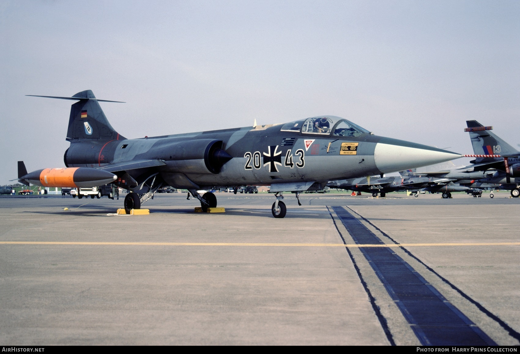 Aircraft Photo of 2043 | Lockheed F-104G Starfighter | Germany - Air Force | AirHistory.net #822178