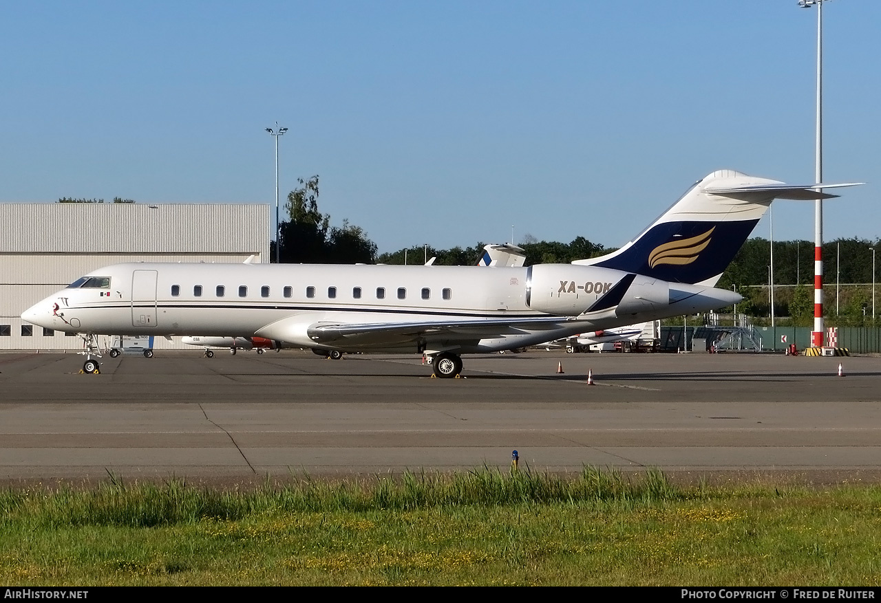 Aircraft Photo of XA-OOK | Bombardier Global Express (BD-700-1A10) | AirHistory.net #822210