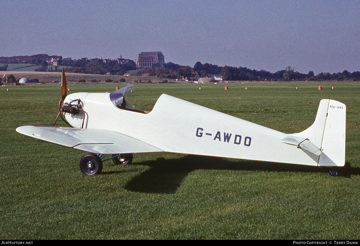 Aircraft Photo of G-AWDO | Druine D-31 Turbulent | AirHistory.net #822211