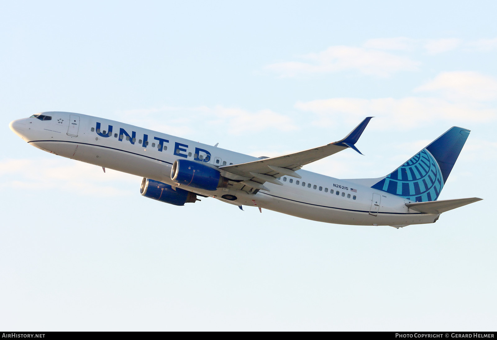 Aircraft Photo of N26215 | Boeing 737-824 | United Airlines | AirHistory.net #822220