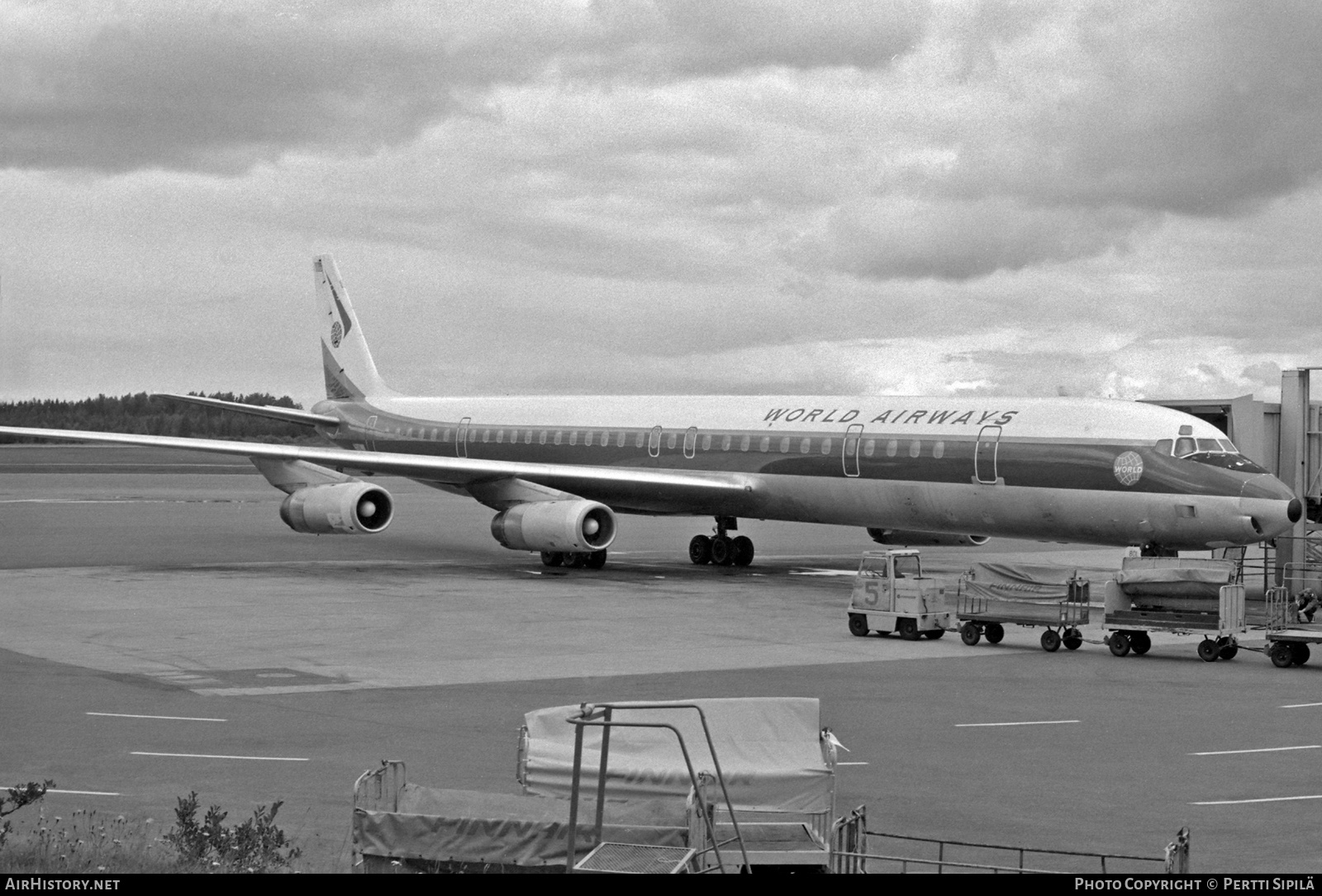 Aircraft Photo of N801WA | McDonnell Douglas DC-8-63CF | World Airways | AirHistory.net #822223