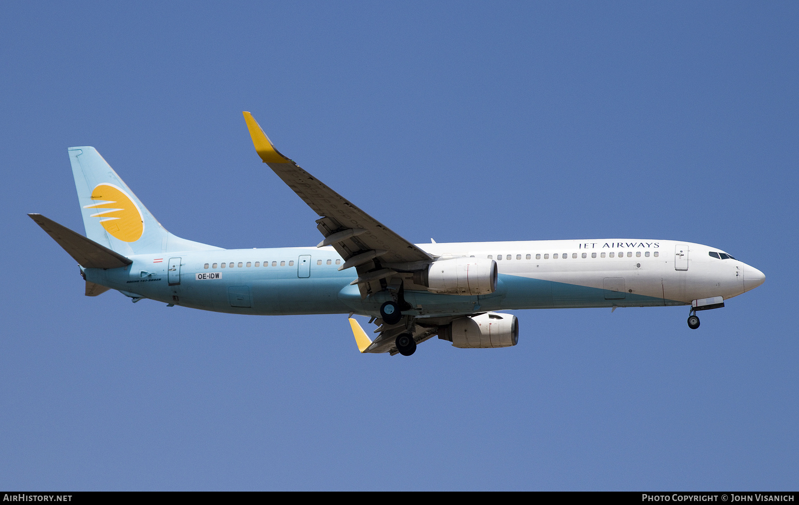 Aircraft Photo of OE-IDW | Boeing 737-96N/ER | Jet Airways | AirHistory.net #822226