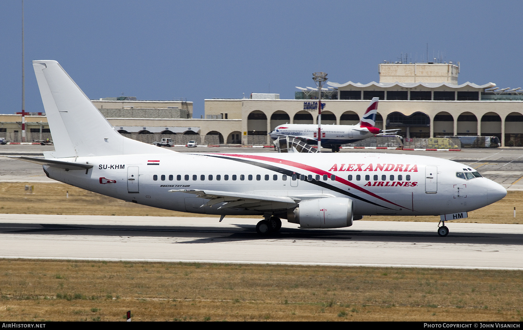 Aircraft Photo of SU-KHM | Boeing 737-5C9 | Alexandria Airlines | AirHistory.net #822227