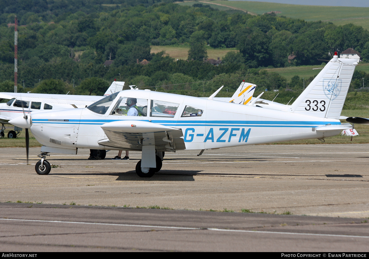 Aircraft Photo of G-AZFM | Piper PA-28R-200 Cherokee Arrow II | AirHistory.net #822242