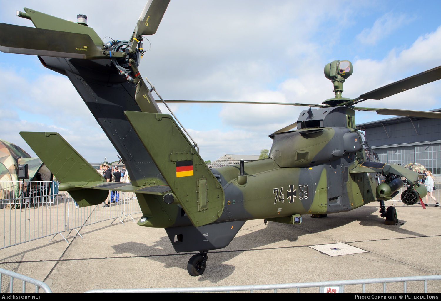 Aircraft Photo of 7459 | Eurocopter EC-665 Tiger UHT | Germany - Army | AirHistory.net #822247