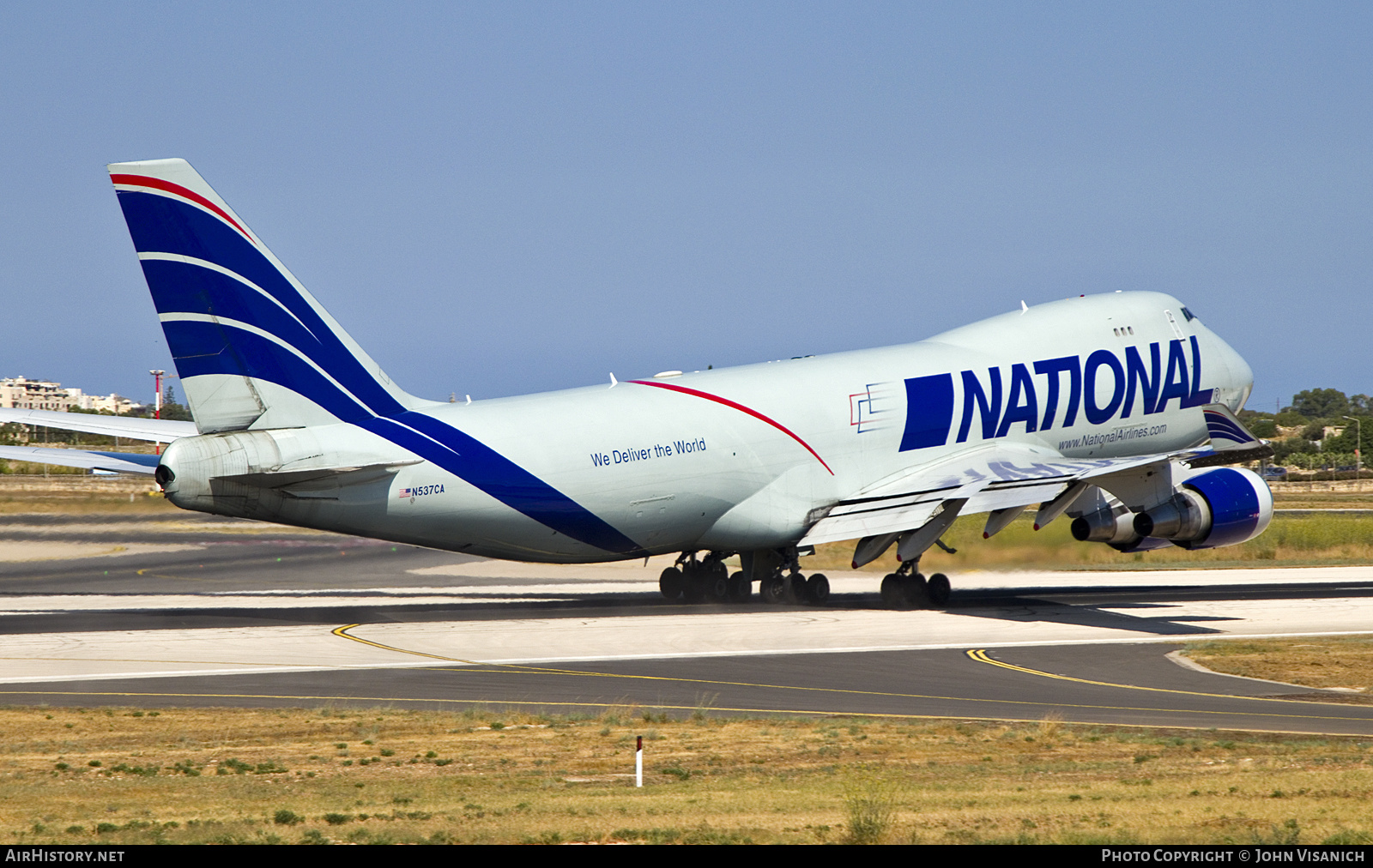 Aircraft Photo of N537CA | Boeing 747-446F/SCD | National Airlines | AirHistory.net #822251