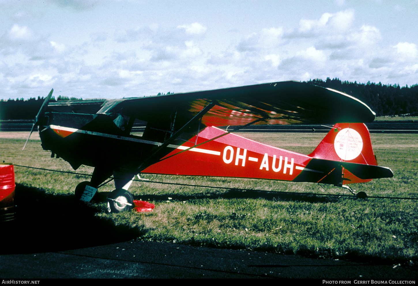 Aircraft Photo of OH-AUH | Taylorcraft Plus D | AirHistory.net #822270