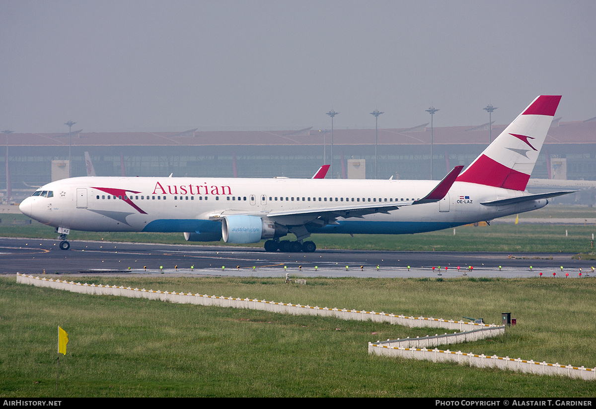 Aircraft Photo of OE-LAZ | Boeing 767-3Z9/ER | Austrian Airlines | AirHistory.net #822273
