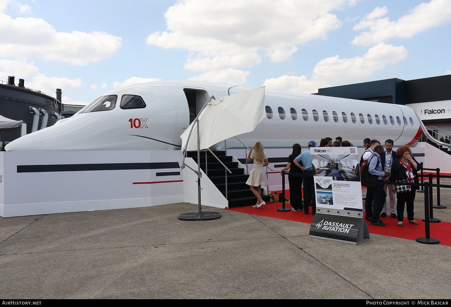 Aircraft Photo of No Reg | Dassault Falcon 10X (mock up) | AirHistory.net #822301