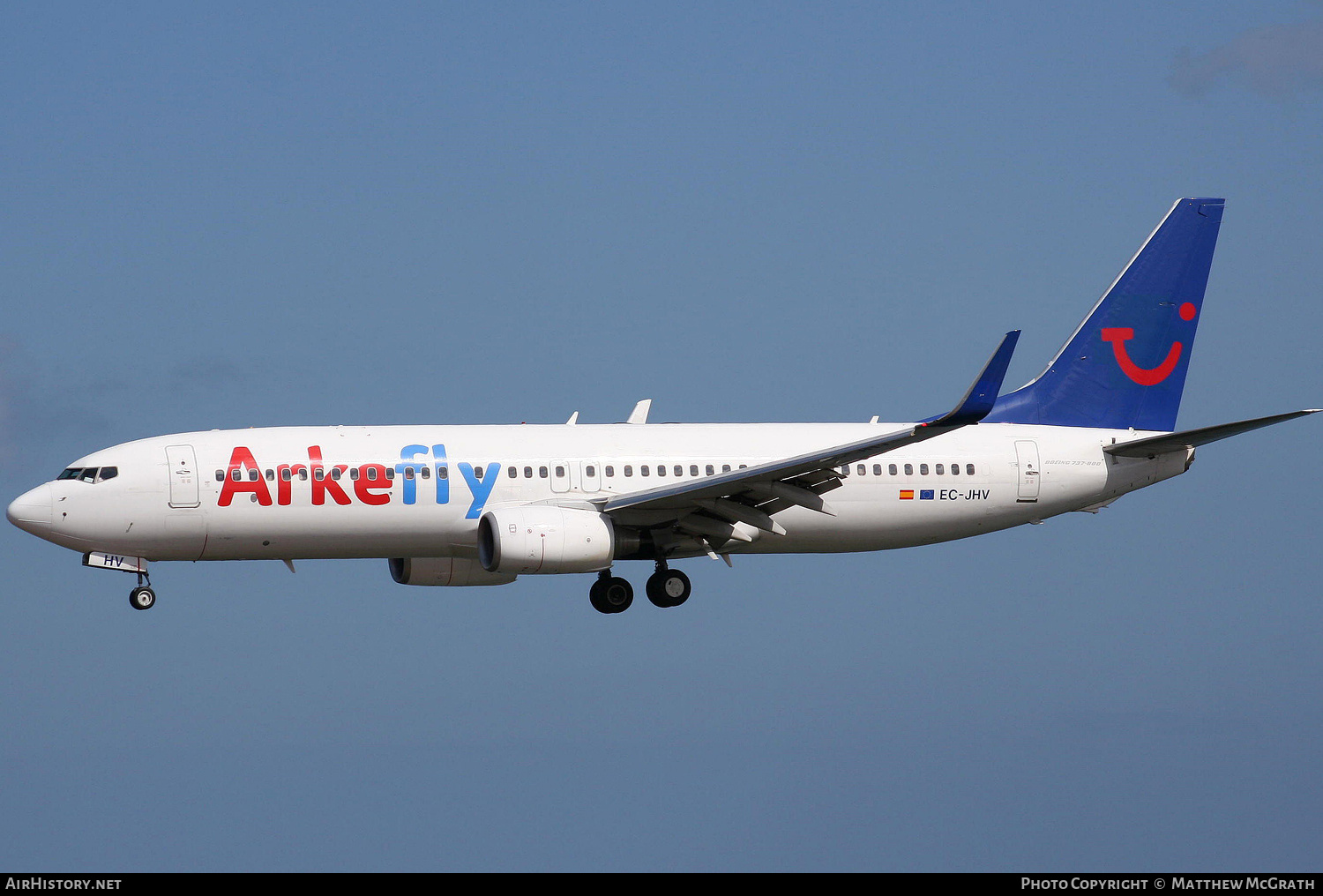 Aircraft Photo of EC-JHV | Boeing 737-86N | ArkeFly | AirHistory.net #822339