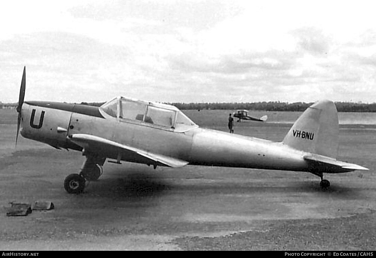 Aircraft Photo of VH-BNU | De Havilland DHC-1 Chipmunk Mk10 | AirHistory.net #822347
