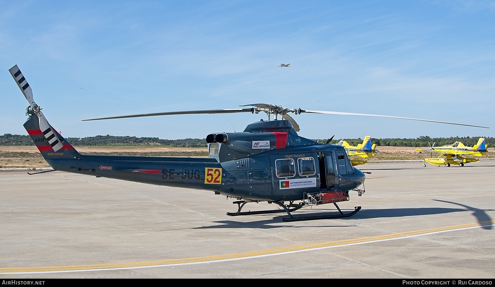 Aircraft Photo of SE-JUG | Agusta AB-412 | HB Helibravo Aviação | AirHistory.net #822349