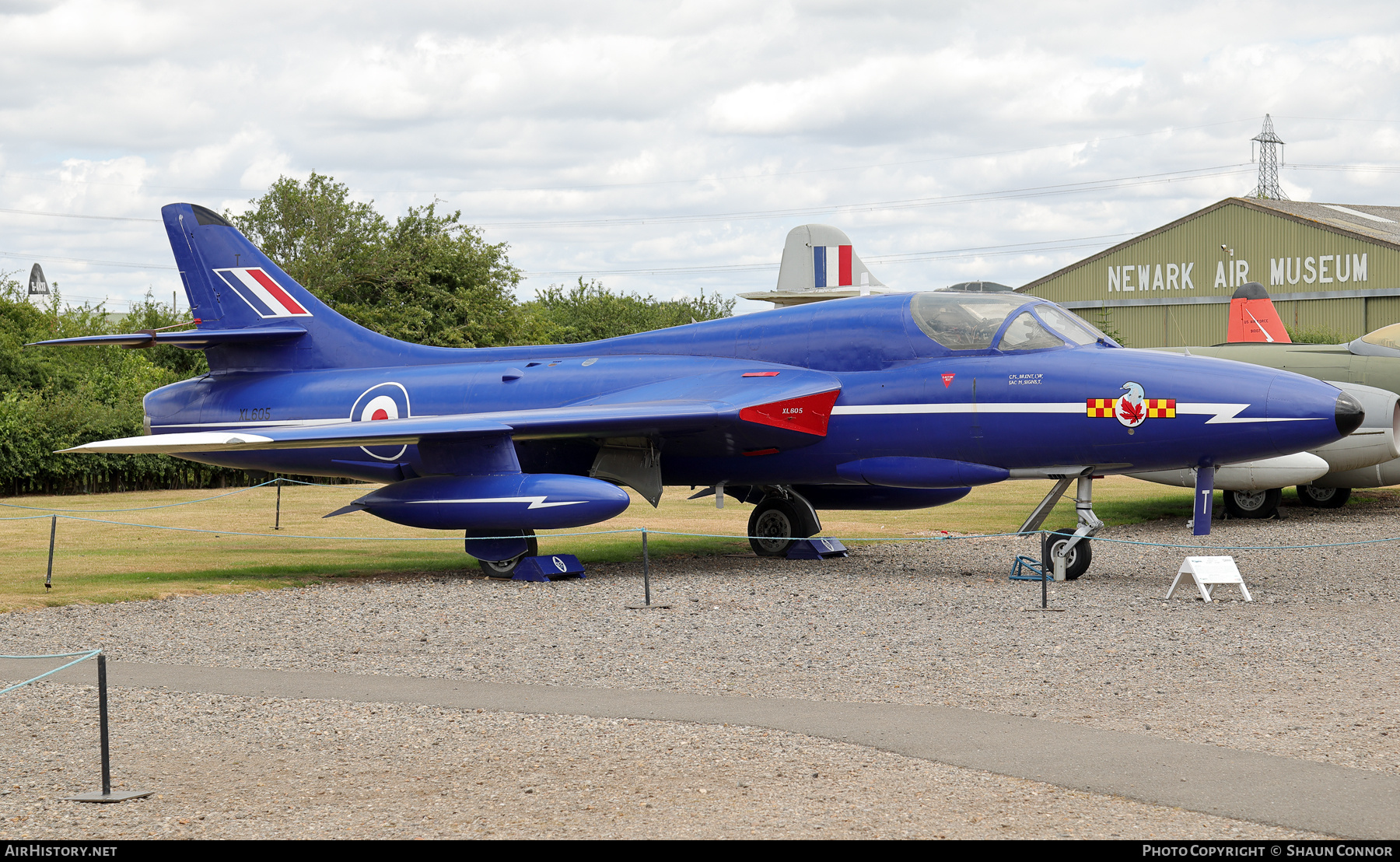 Aircraft Photo of XL605 | Hawker Hunter T7 | UK - Air Force | AirHistory.net #822384