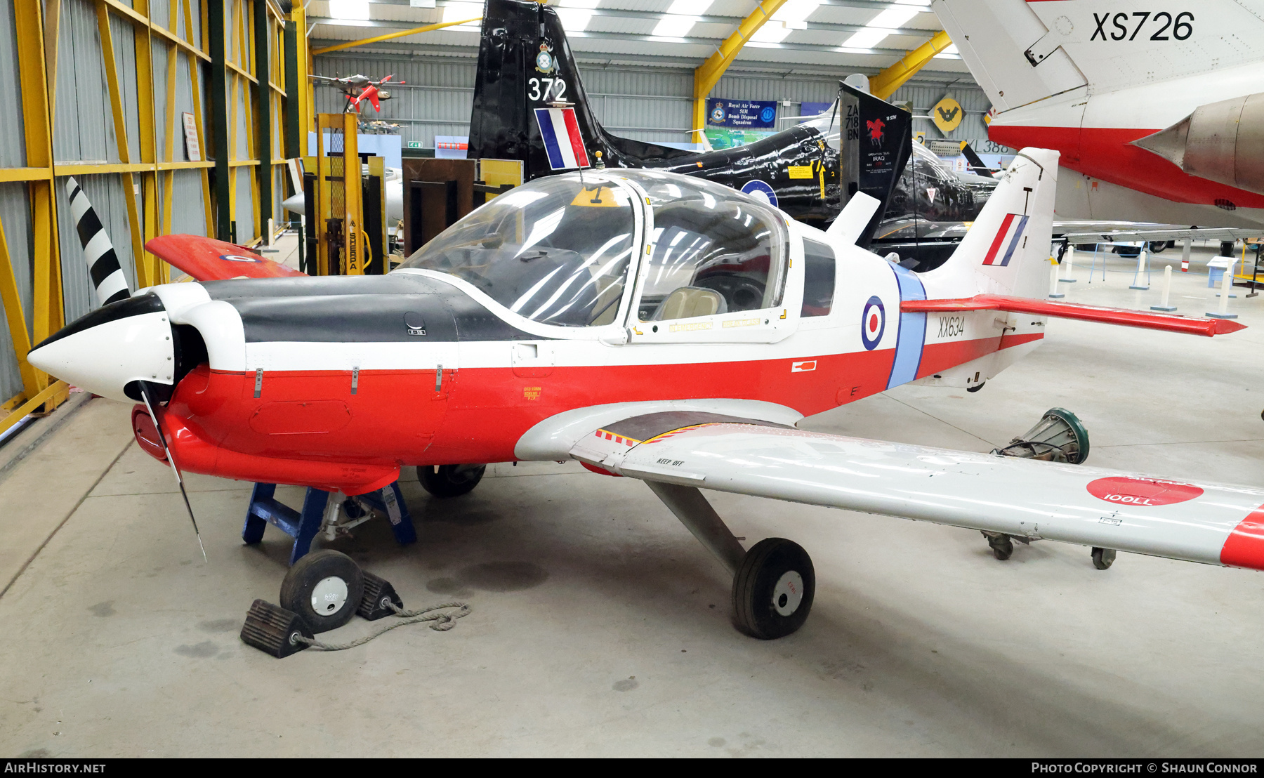Aircraft Photo of XX634 | Scottish Aviation Bulldog T1 | UK - Air Force | AirHistory.net #822385