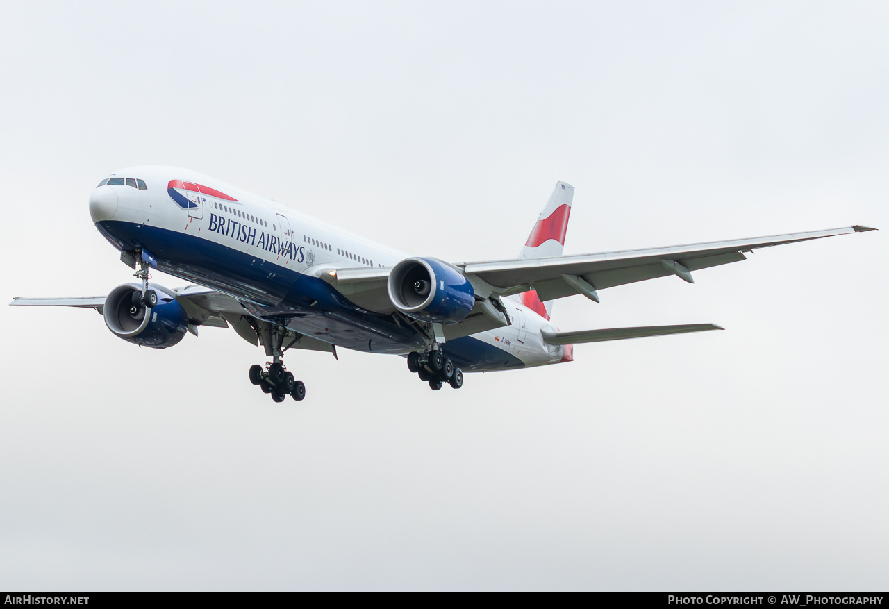 Aircraft Photo of G-YMMK | Boeing 777-236/ER | British Airways | AirHistory.net #822387