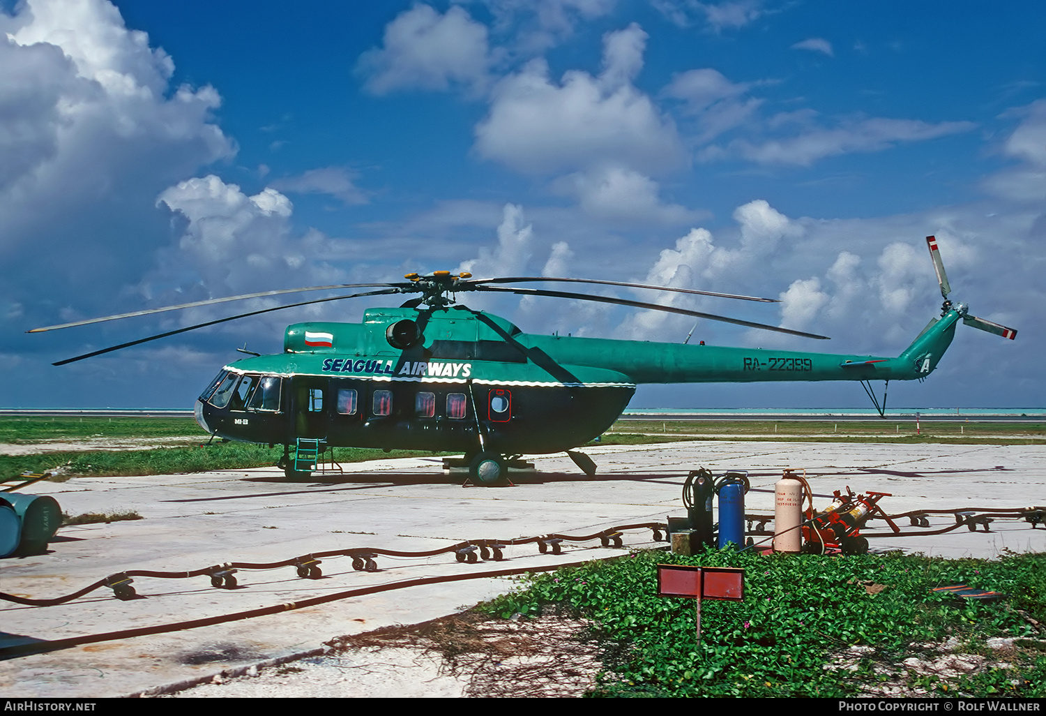 Aircraft Photo of RA-22399 | Mil Mi-8P | Seagull Airways | AirHistory.net #822396