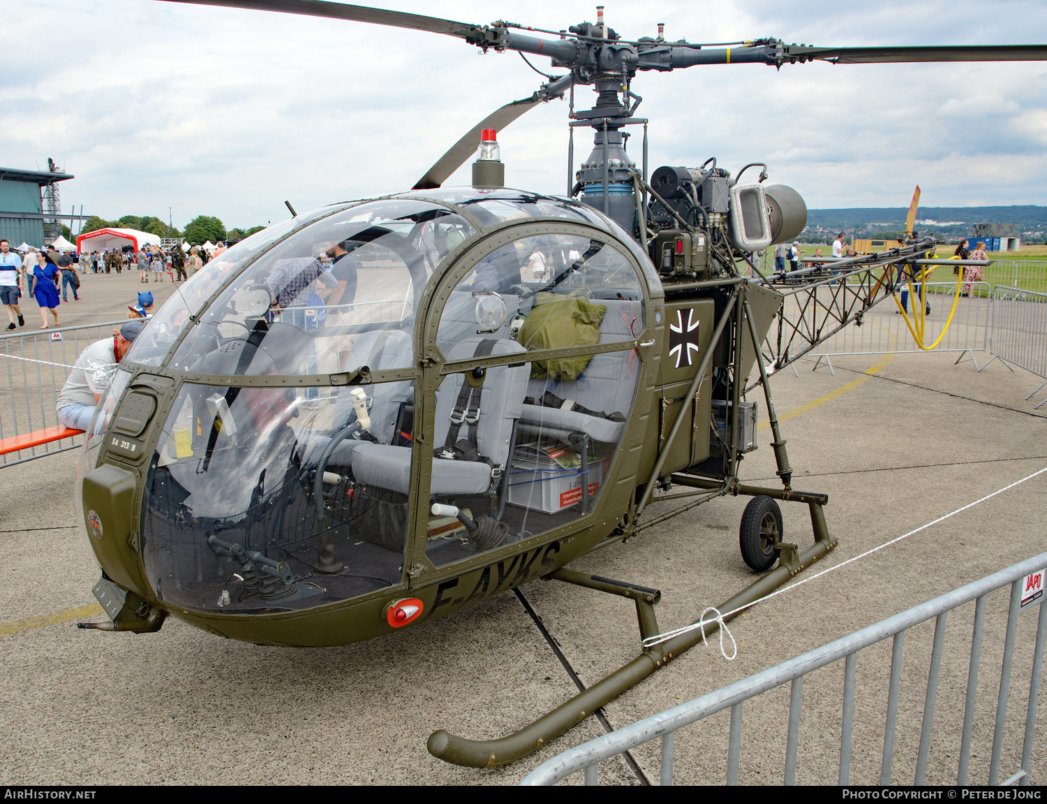Aircraft Photo of F-AYKS | Sud SE-3130 Alouette II | Germany - Army | AirHistory.net #822397