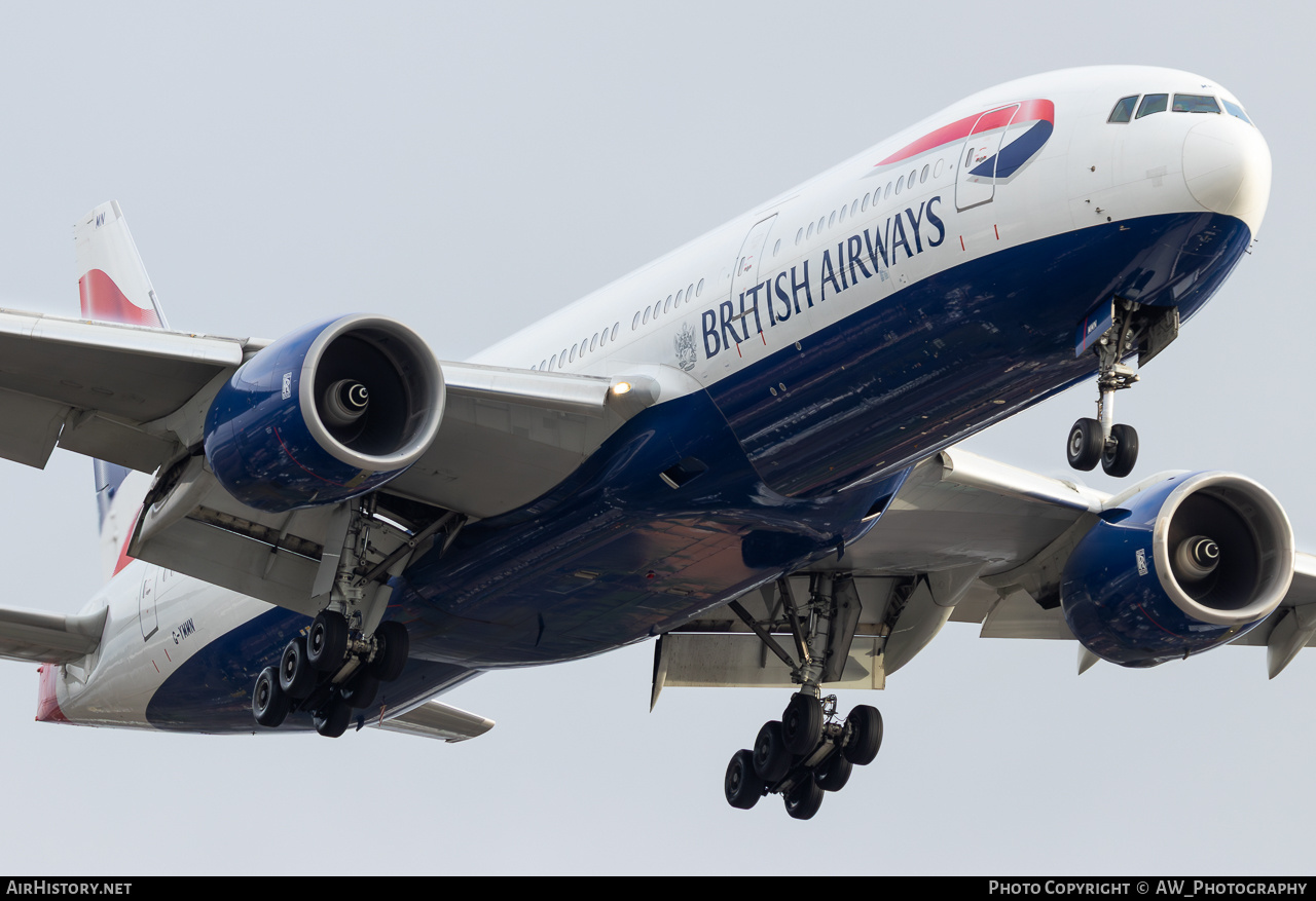 Aircraft Photo of G-YMMN | Boeing 777-236/ER | British Airways | AirHistory.net #822406