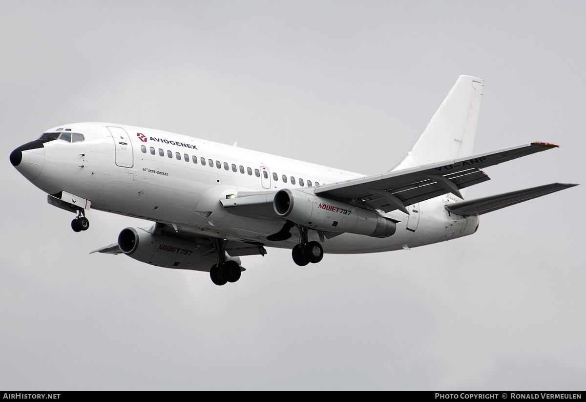 Aircraft Photo of YU-ANP | Boeing 737-2K3/Adv | Aviogenex | AirHistory.net #822414