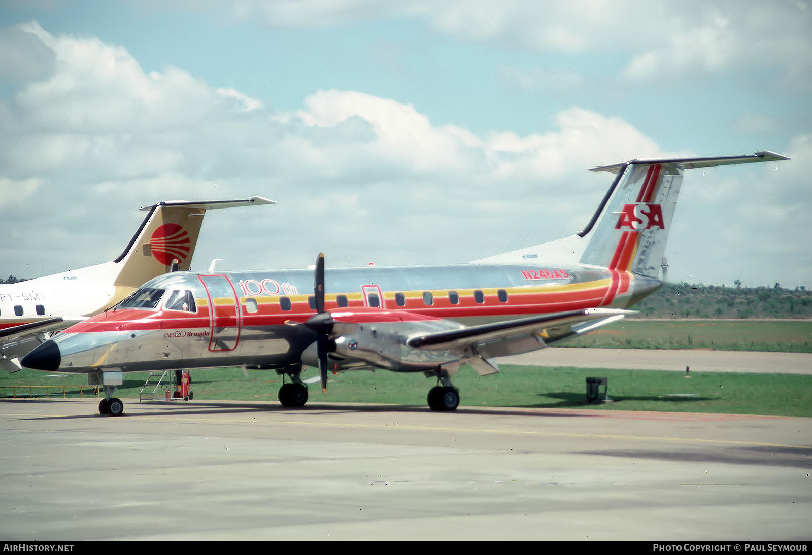 Aircraft Photo of N246AS | Embraer EMB-120ER Brasilia | ASA - Atlantic Southeast Airlines | AirHistory.net #822431