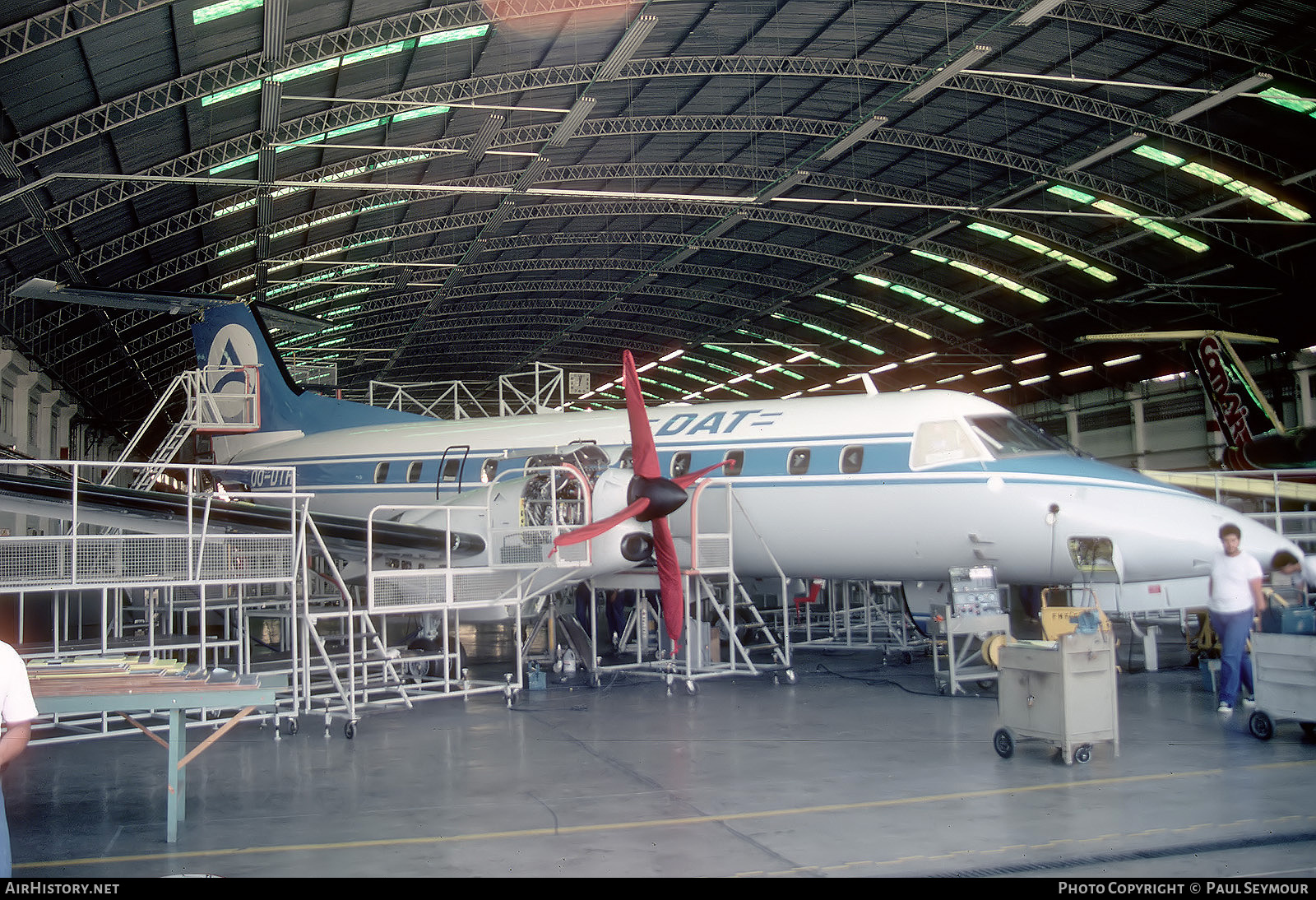 Aircraft Photo of OO-DTH | Embraer EMB-120RT Brasilia | Delta Air Transport - DAT | AirHistory.net #822432