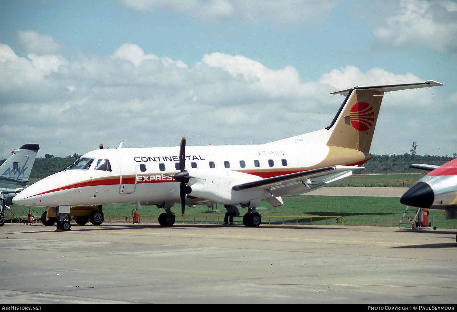 Aircraft Photo of PT-SMT | Embraer EMB-120RT Brasilia | Continental Express | AirHistory.net #822434