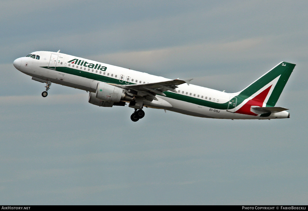 Aircraft Photo of EI-DSJ | Airbus A320-216 | Alitalia | AirHistory.net #822448