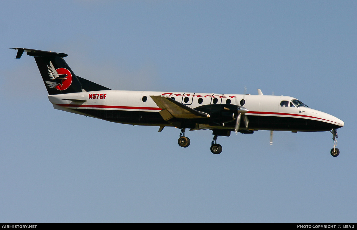 Aircraft Photo of N575F | Beech 1900C-1 | Frontier Flying Service | AirHistory.net #822450
