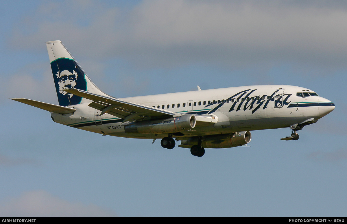 Aircraft Photo of N740AS | Boeing 737-290C/Adv | Alaska Airlines | AirHistory.net #822452