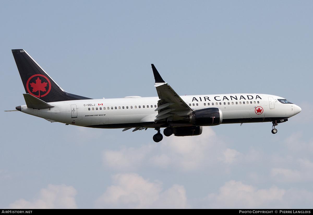 Aircraft Photo of C-GELJ | Boeing 737-8 Max 8 | Air Canada | AirHistory.net #822460