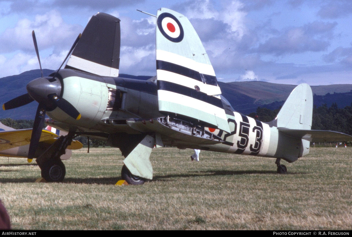 Aircraft Photo of G-BCOW | Hawker Sea Fury T20 | UK - Navy | AirHistory.net #822464