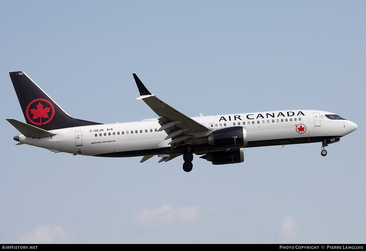 Aircraft Photo of C-GEJN | Boeing 737-8 Max 8 | Air Canada | AirHistory.net #822468
