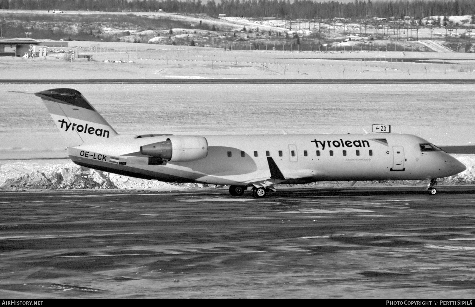 Aircraft Photo of OE-LCK | Canadair CRJ-200LR (CL-600-2B19) | Tyrolean Airways | AirHistory.net #822503