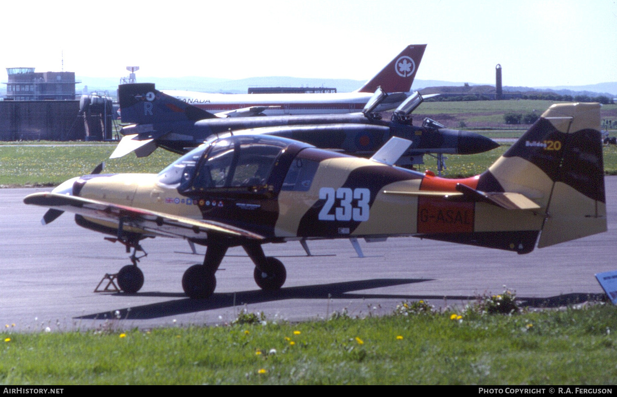 Aircraft Photo of G-ASAL | Scottish Aviation Bulldog 120/124 | British Aerospace | AirHistory.net #822506