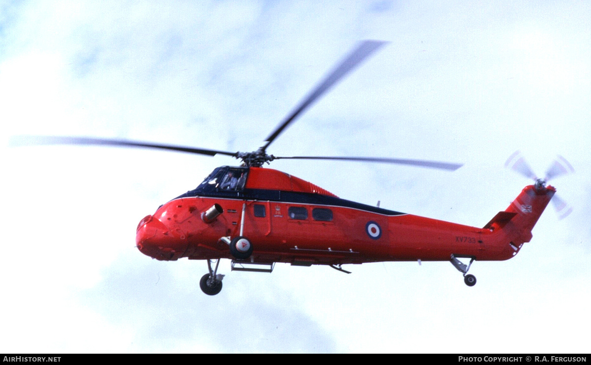 Aircraft Photo of XV733 | Westland WS-58 Wessex HCC.4 | UK - Air Force | AirHistory.net #822508