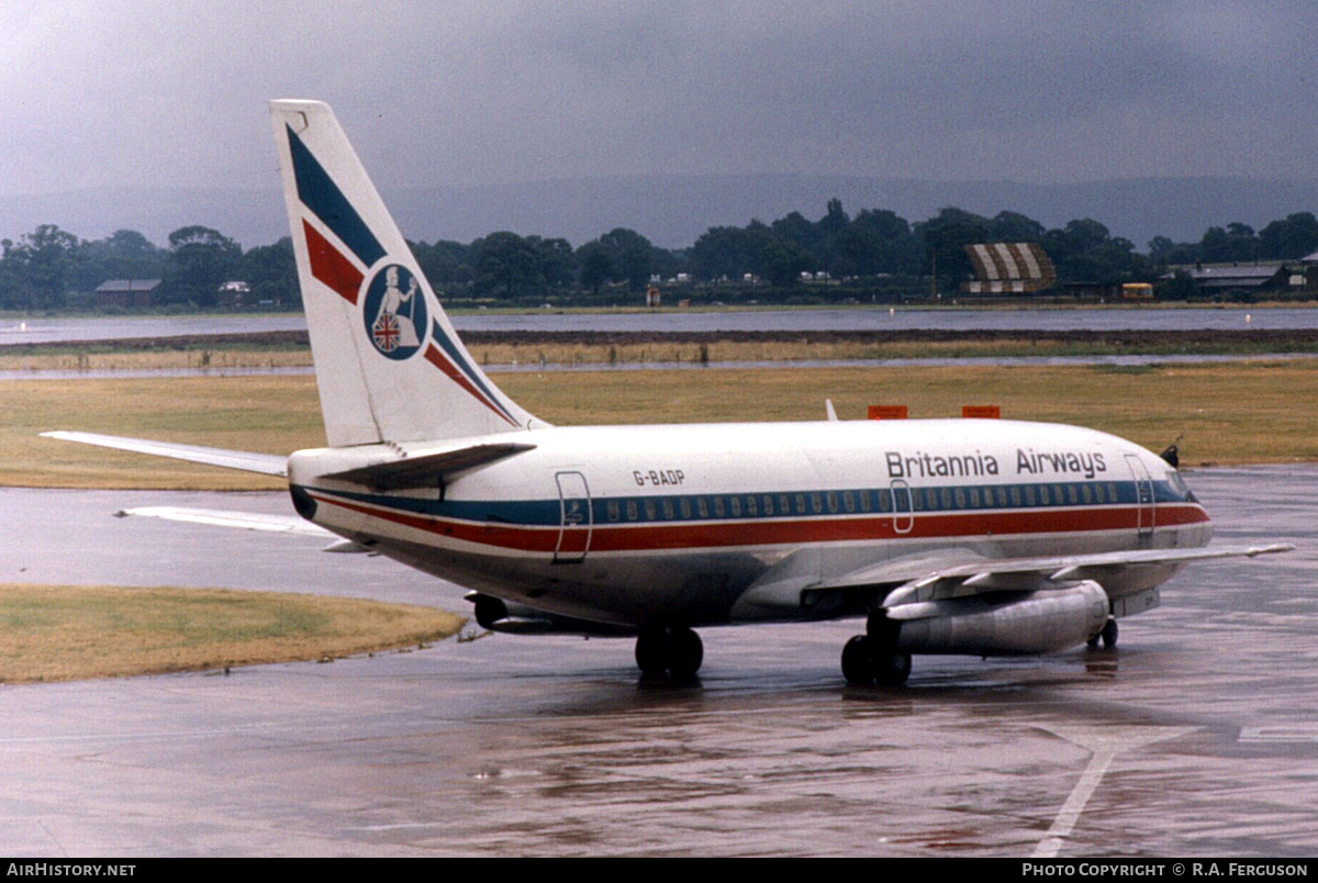 Aircraft Photo of G-BADP | Boeing 737-204/Adv | Britannia Airways | AirHistory.net #822517