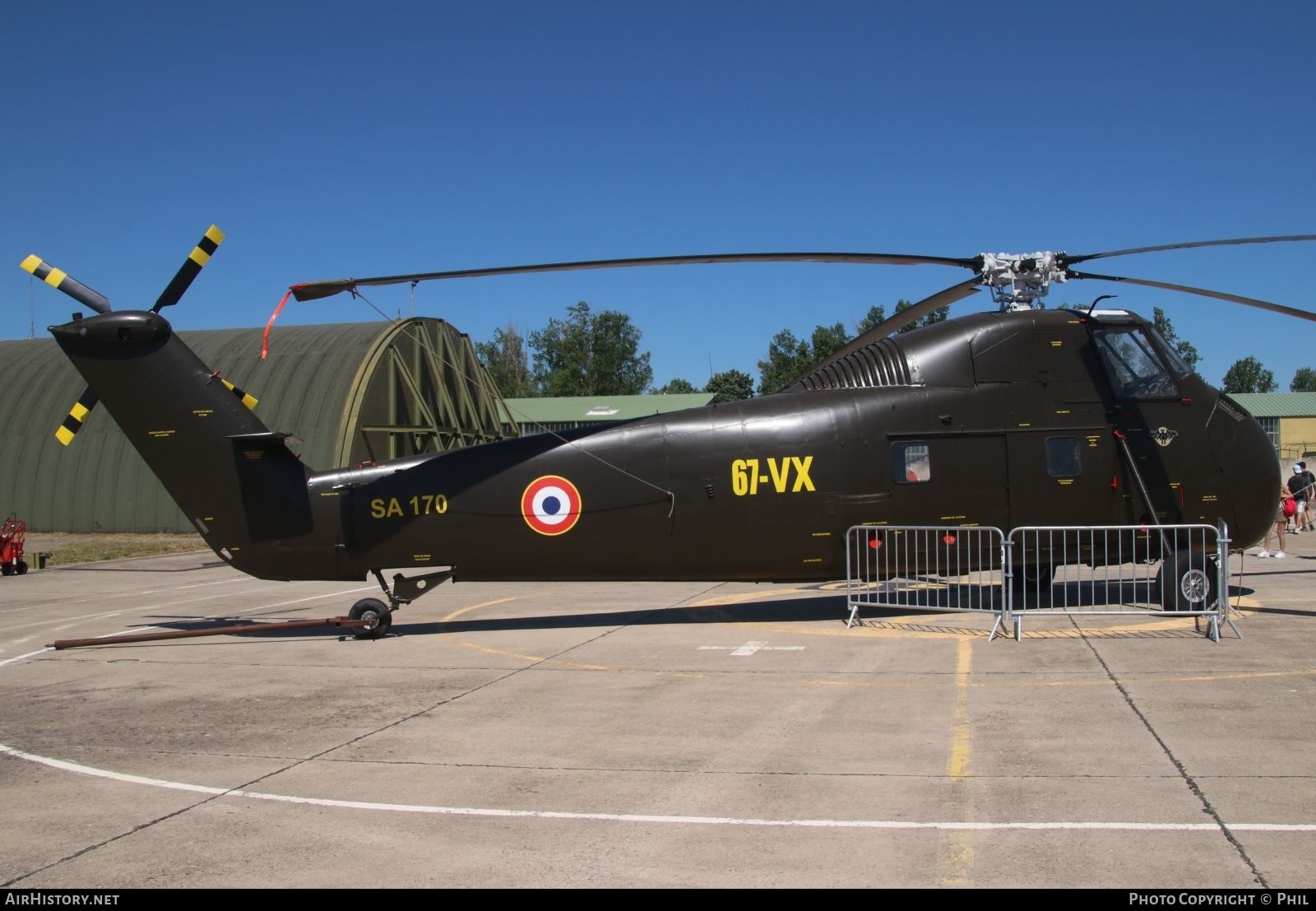 Aircraft Photo of SA170 | Sud Aviation H-34A | France - Air Force | AirHistory.net #822520