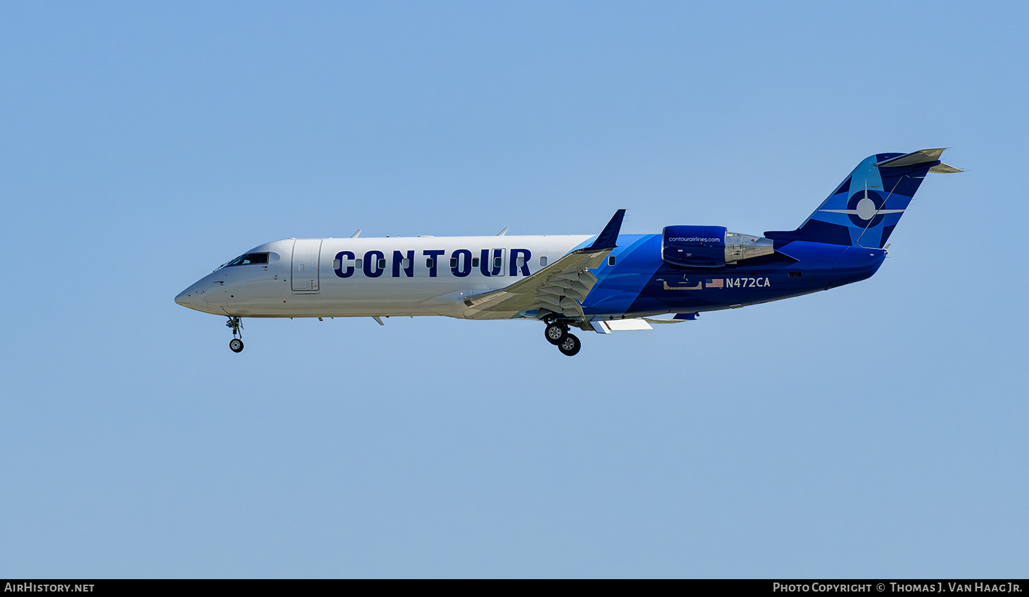 Aircraft Photo of N475CA | Bombardier CRJ-200LR (CL-600-2B19) | Contour Airlines | AirHistory.net #822526
