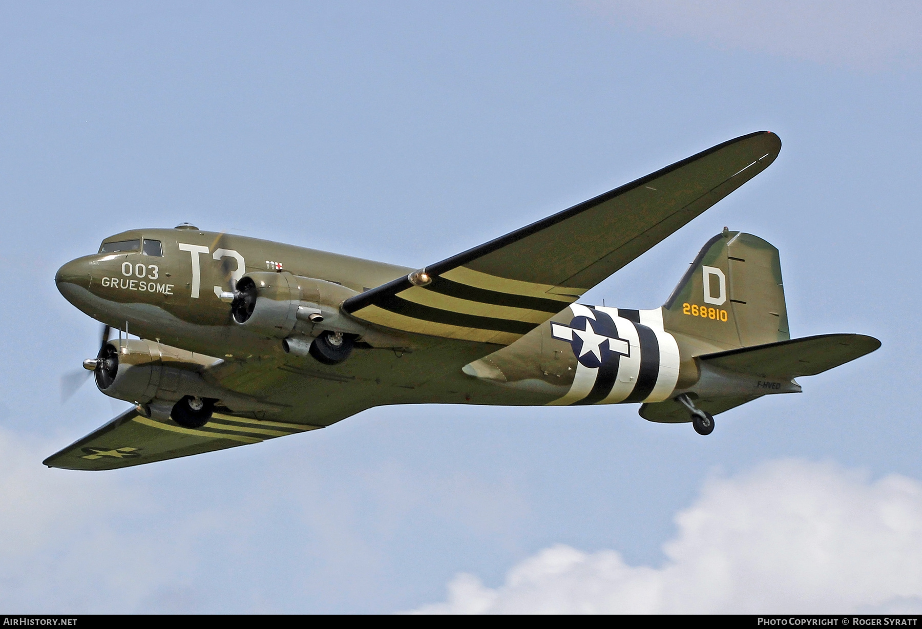 Aircraft Photo of F-HVED / 268810 | Douglas DC-3(C) | USA - Air Force | AirHistory.net #822535