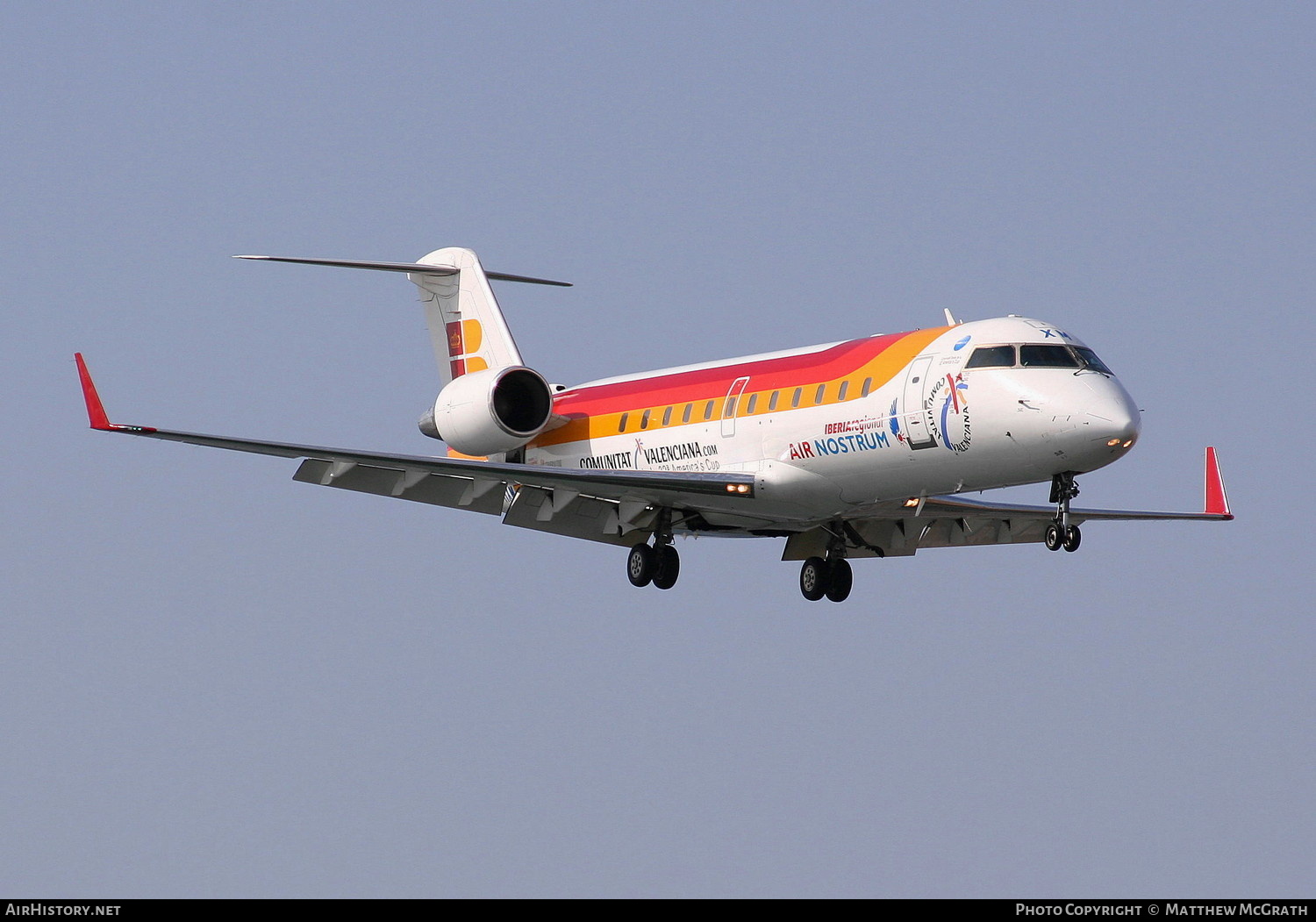 Aircraft Photo of EC-HXM | Bombardier CRJ-200ER (CL-600-2B19) | Iberia Regional | AirHistory.net #822541