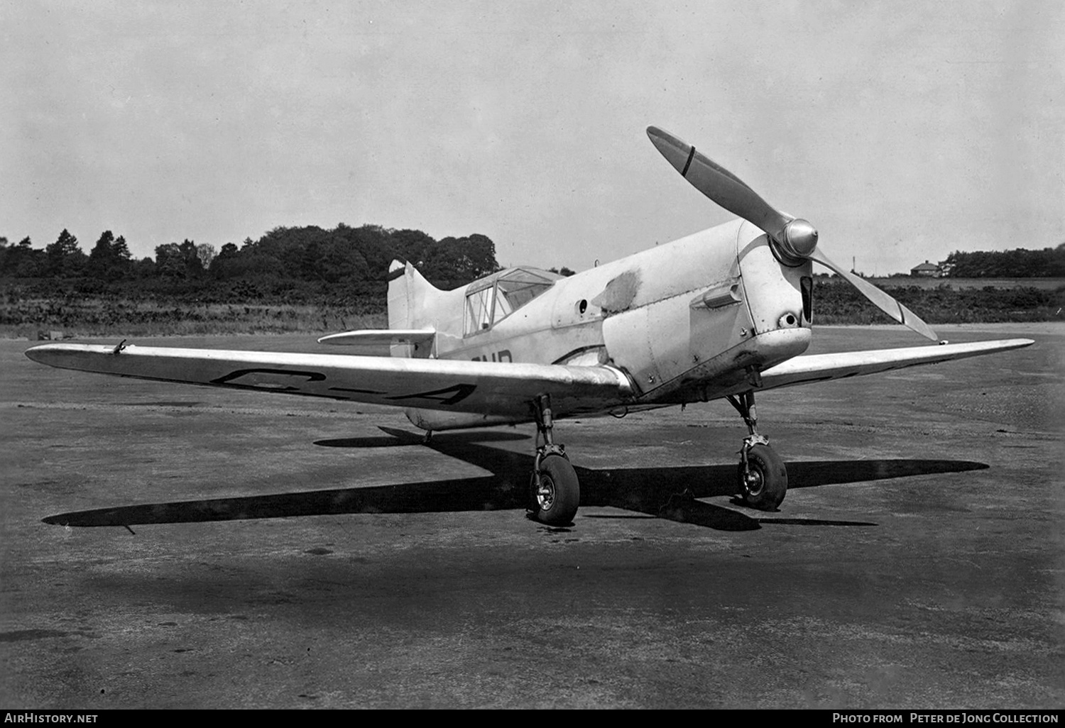 Aircraft Photo of G-ACND | Percival E.1 Mew Gull | AirHistory.net #822542