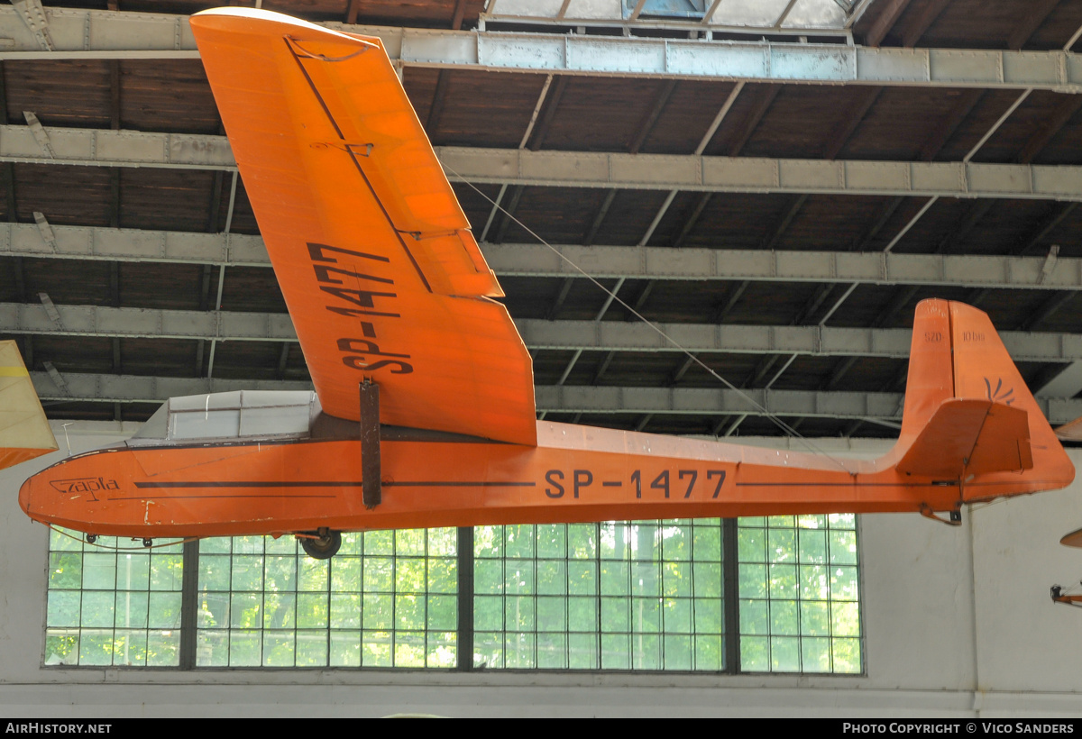 Aircraft Photo of SP-1477 | PZL-Bielsko SZD-10bis Czapla | AirHistory.net #822551
