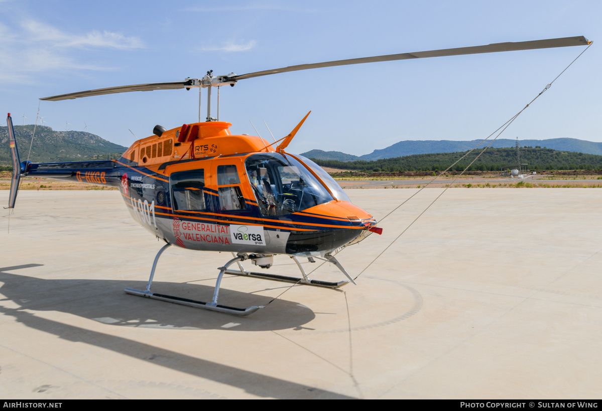 Aircraft Photo of D-HKGB | Bell AB-206A JetRanger | Generalitat Valenciana | AirHistory.net #822562