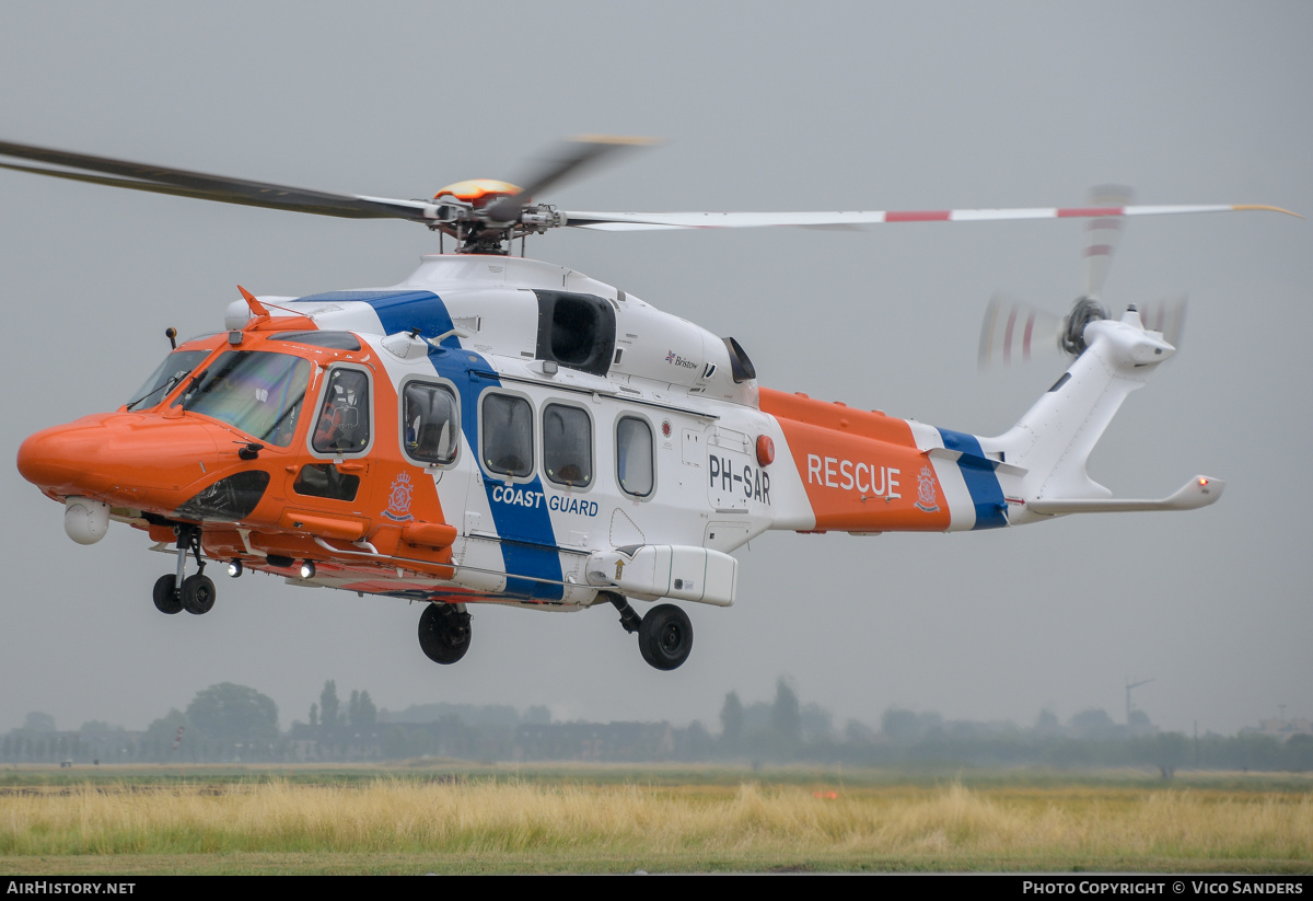 Aircraft Photo of PH-SAR | Leonardo AW-189 | Kustwacht - Netherlands Coastguard | AirHistory.net #822570