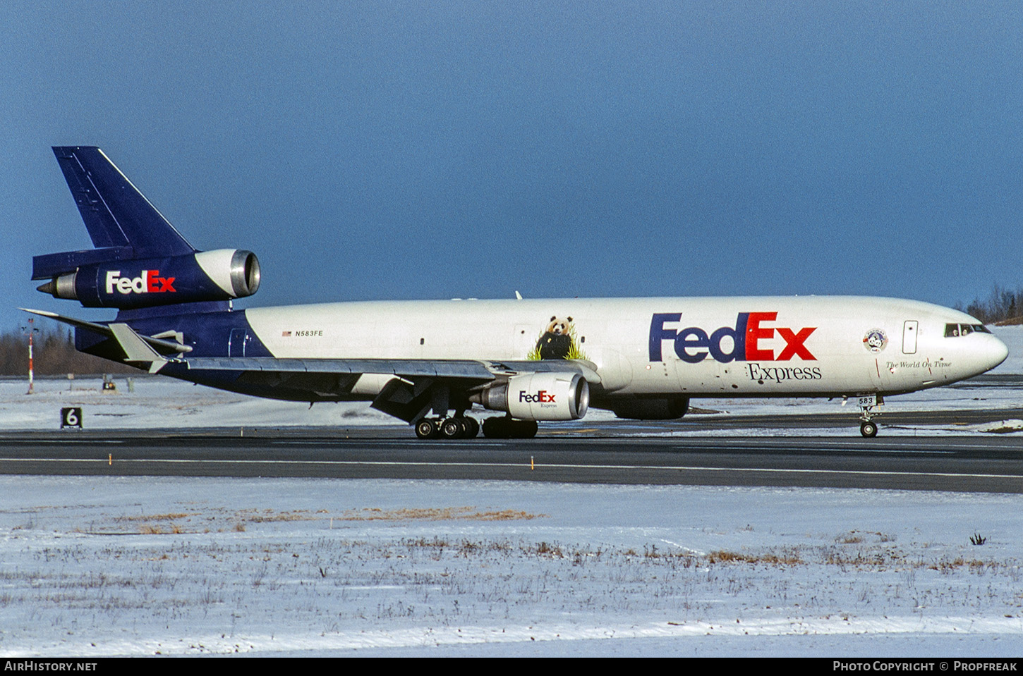 Aircraft Photo of N583FE | McDonnell Douglas MD-11F | FedEx Express - Federal Express | AirHistory.net #822594